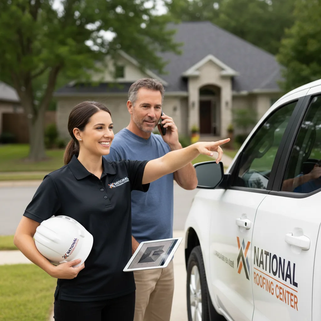 National Roofing Center customer support in Almo